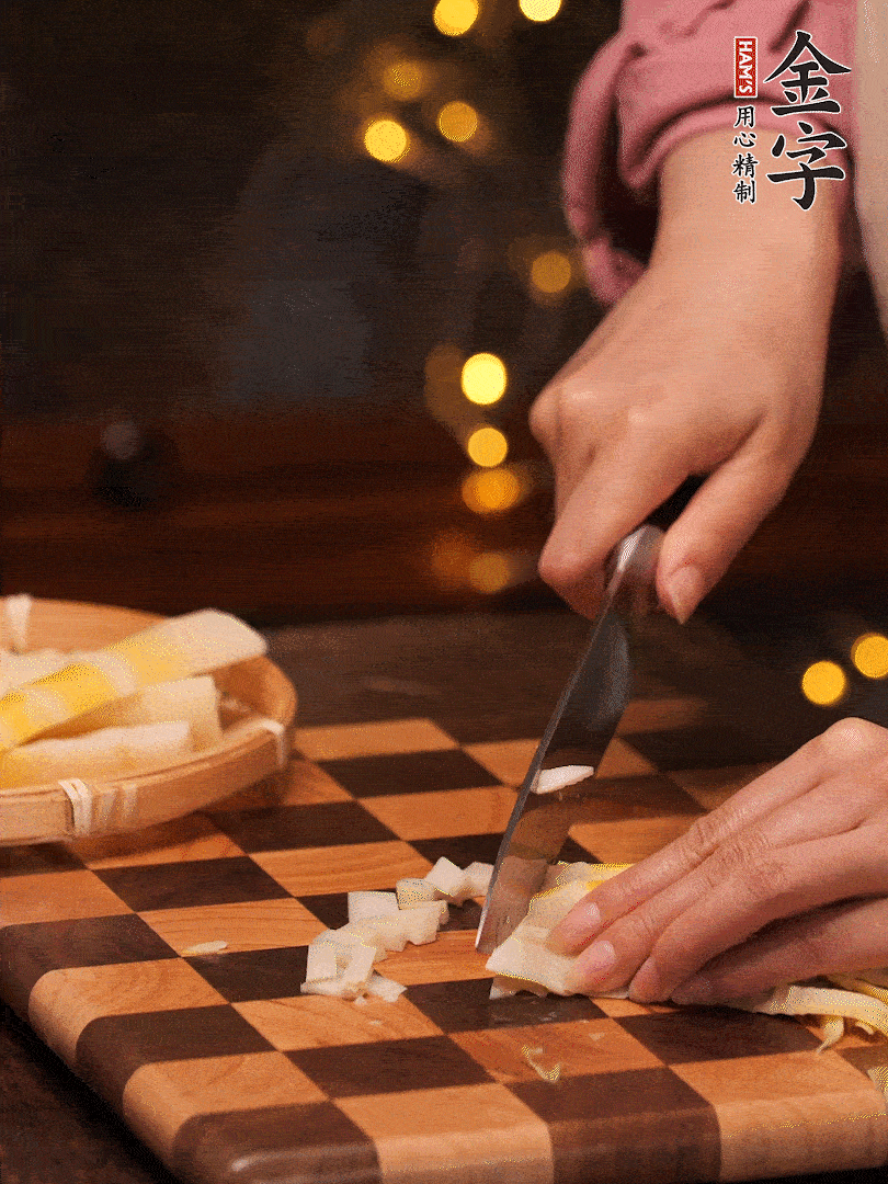 春筍，焯水切